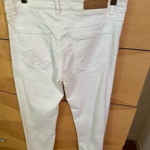 White denim made in Italy